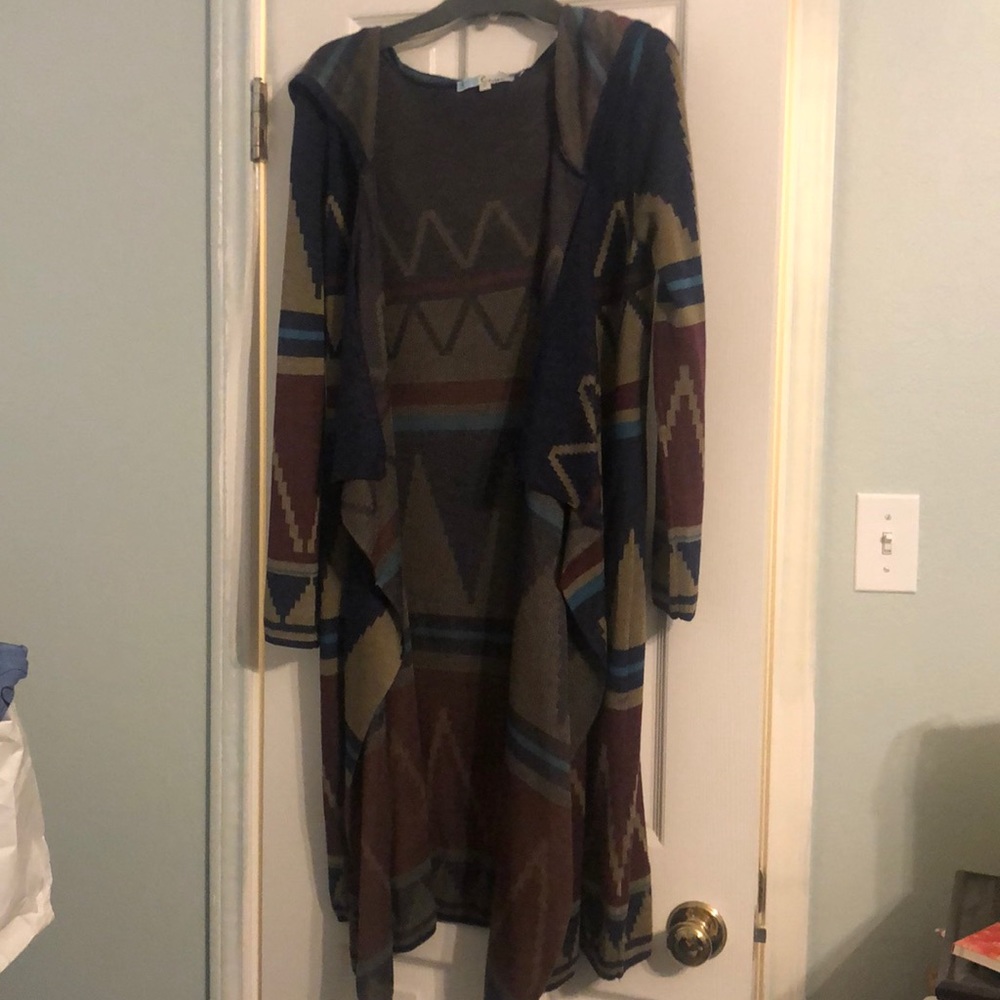 Cecico - Aztec Cardigan - MEDIUM